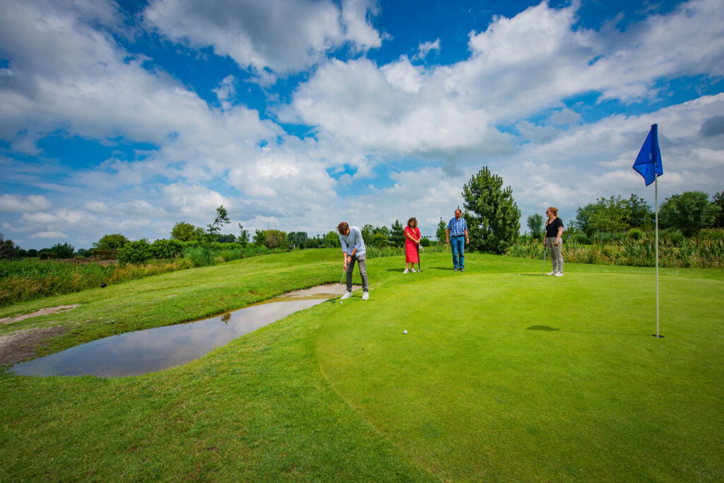 People playing golf at Sportpark de Star