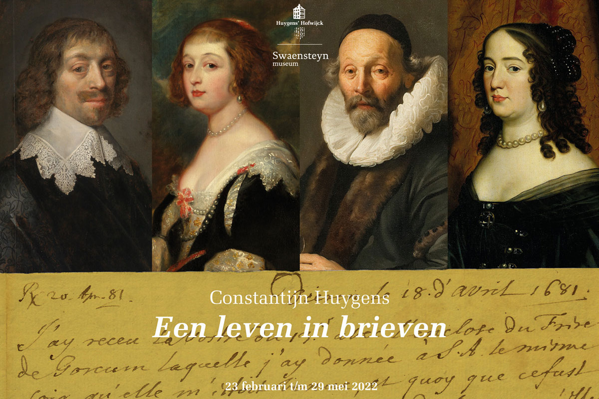 Bannerafbeelding Christiaan Huygens. Een leven in brieven